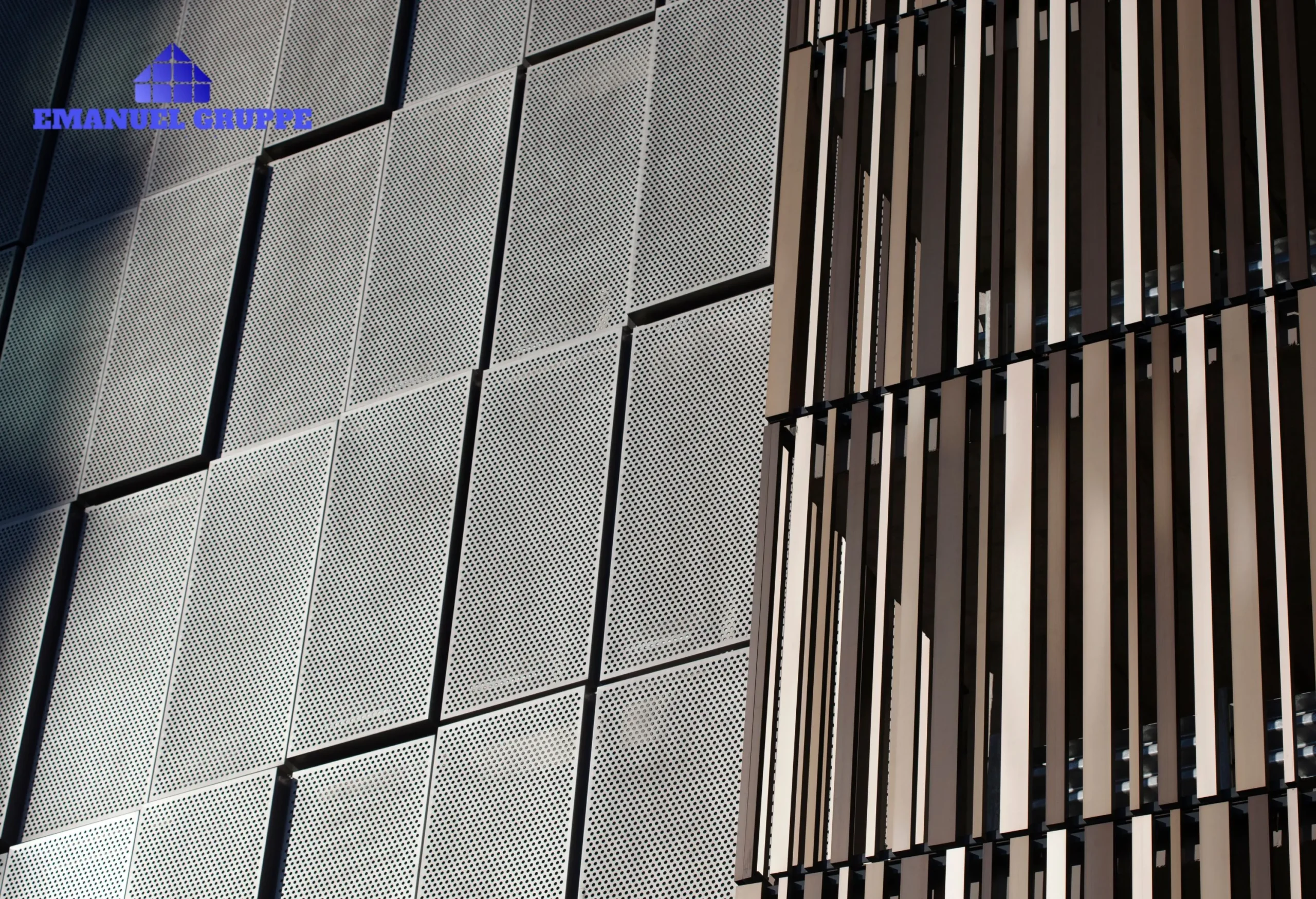 Trespa Fassade, montiert von der Emanuel Gruppe GmbH: Langlebig, ästhetisch und professionell installiert - die perfekte Lösung für Ihr Bauprojekt.